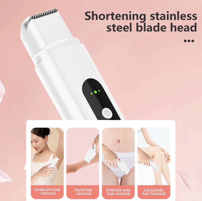 Waterproof Mini Electric Hair Trimmer, Portable Tweezer Shaping Tool For Women, Household Use With English Operation