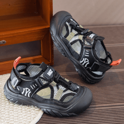 2026 Summer New Kids Sports Sandals, Boys Anti-slip Toe-protection Sandals, Girls Hollow Out Breathable Beach Shoes