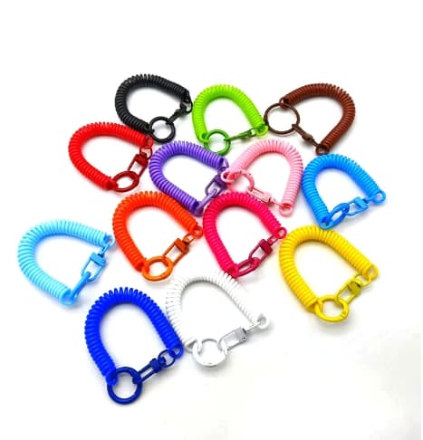 Door buckle spring rope-pink-1 piece