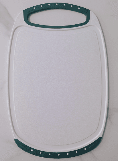Multi-functional classified chopping board-22.5 * 35 *0.45cm-green-PP+TPE-1 piece