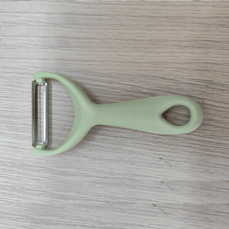 T-shaped paring knife-green-pp+410 stainless steel-1 piece
