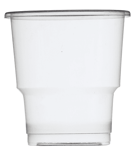 Disposable transparent cup-plastic-250ml-50 pcs-1 pack