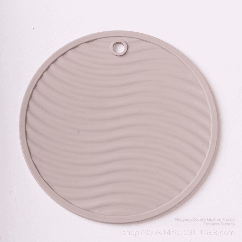Corrugated insulated placemat-Light Gray-TPE-1 piece