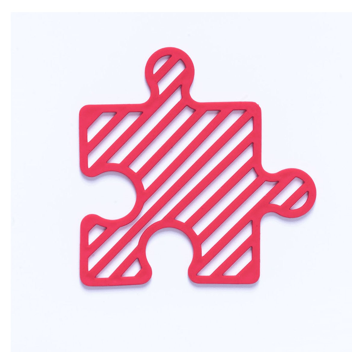 Jigsaw insulation mat-red-TPE-1 piece