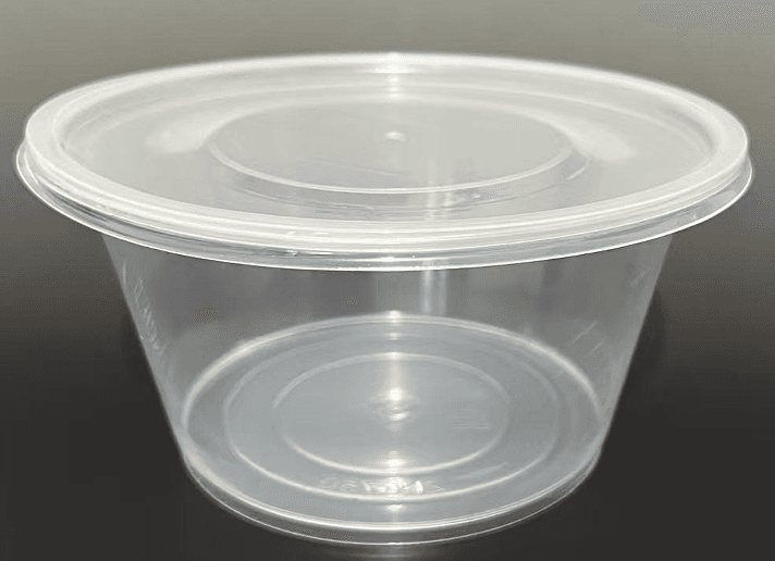 Disposable crisper-transparent-plastic-1000ml-4 pcs