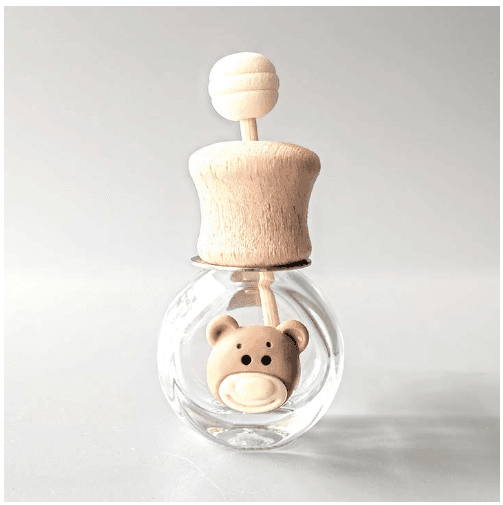Air outlet perfume bottle-Bear head-1 pack