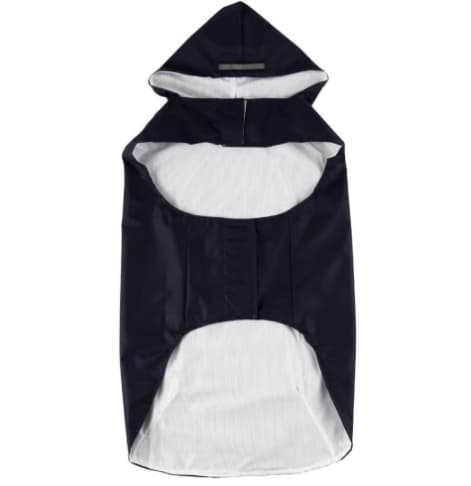 Pet raincoat-black