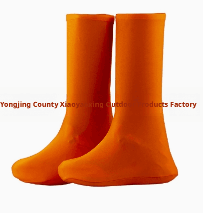 Shoe covers-regular-children's size 28-35-orange-1 pair