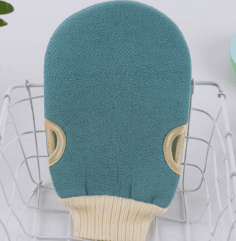 Internet celebrity bathing towel-blue-individual gloves