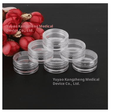 Eye shadow cream packaging box-clear color-3g package-25 pcs