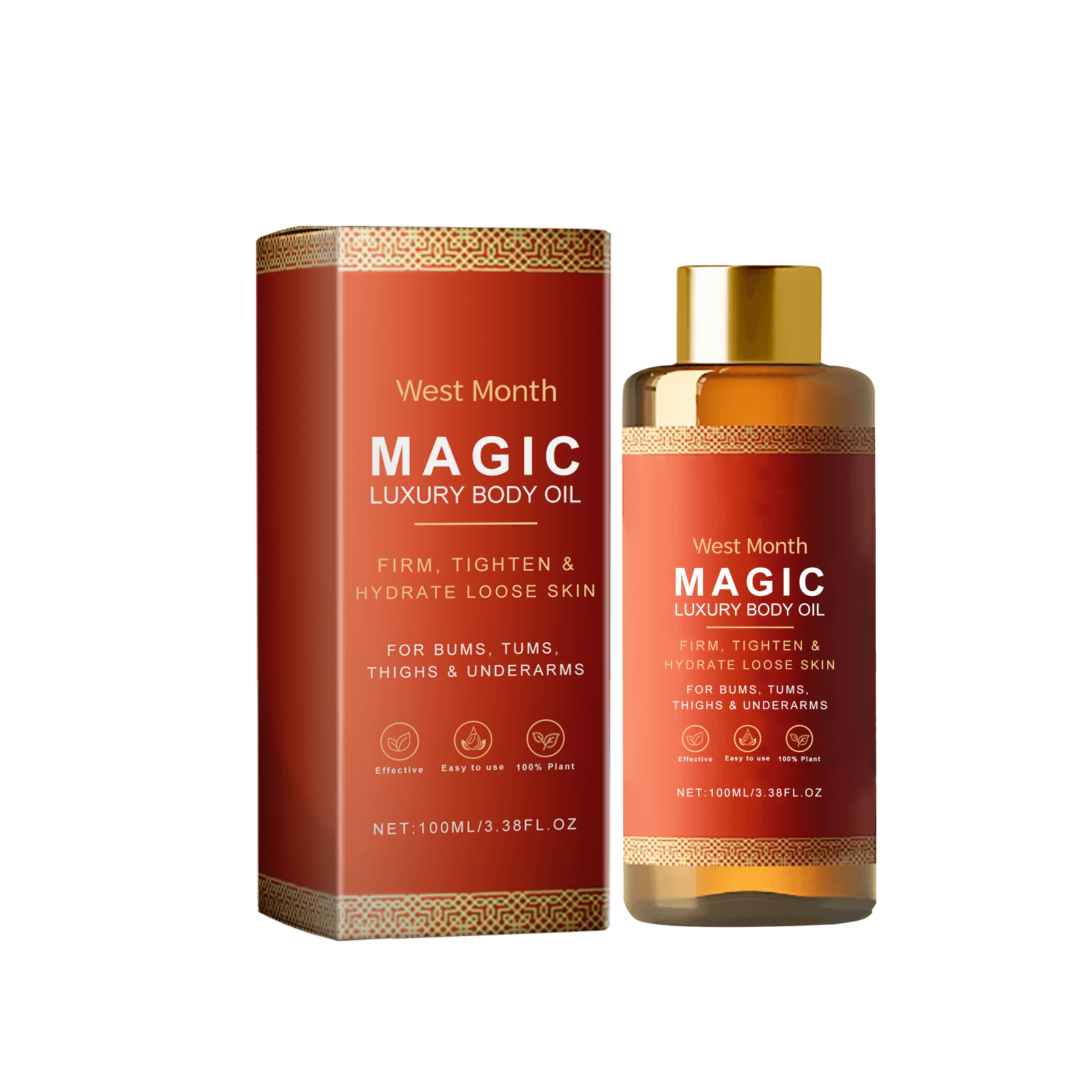 Body Tightening Moisturizing Oil 1 00ml 1box