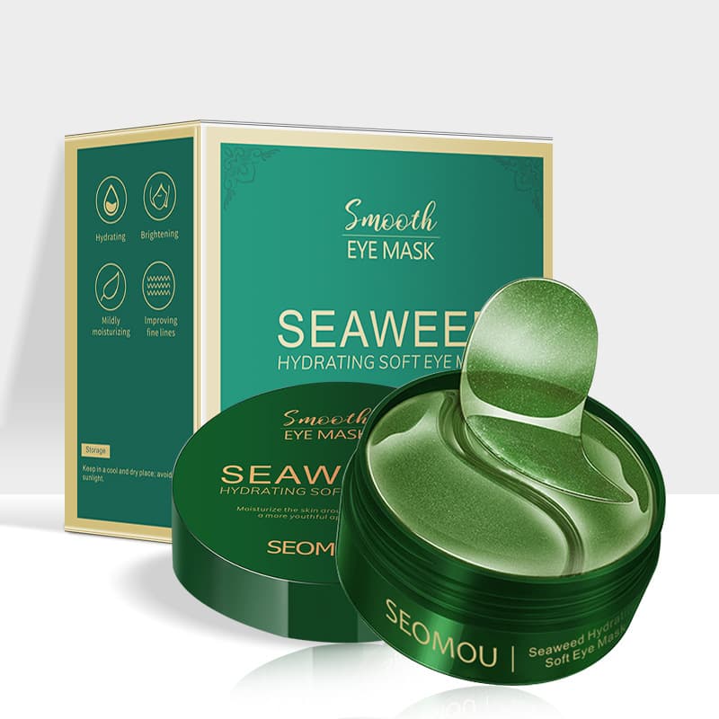 SEOMOU Seaweed Moisturizing And Moisturizing Eye Mask 1 Piece 10 Sheets