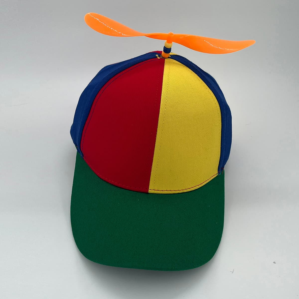 Men's And Women's Matching Helical Paddle Color-Contrasting Patchwork Bold Edging Playful And Wacky Style Baseball Cap Suitable For Photoshoots, Travel And Daily Use