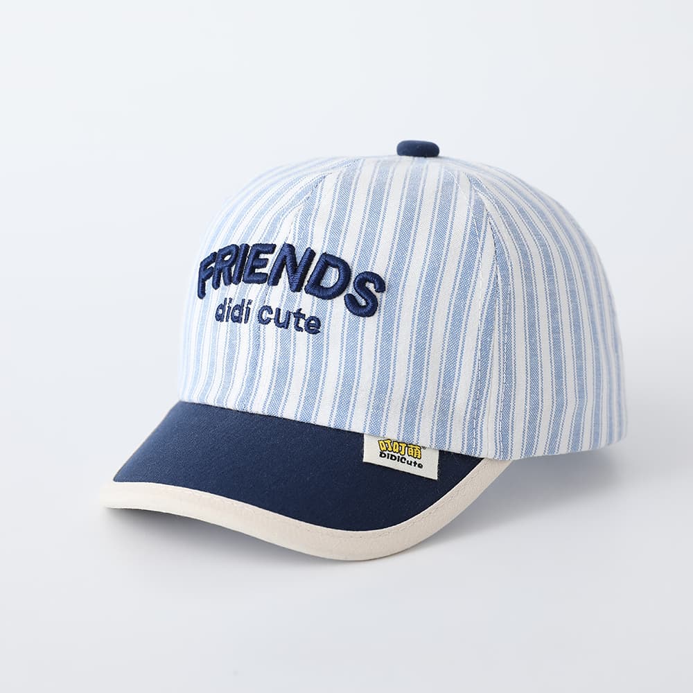 Striped Multi-color Three-dimensional Multi-letter Embroidered Adjustable Trendy And Popular Beanie Cap, Suitable For Daily Shopping And Sports Activities.
