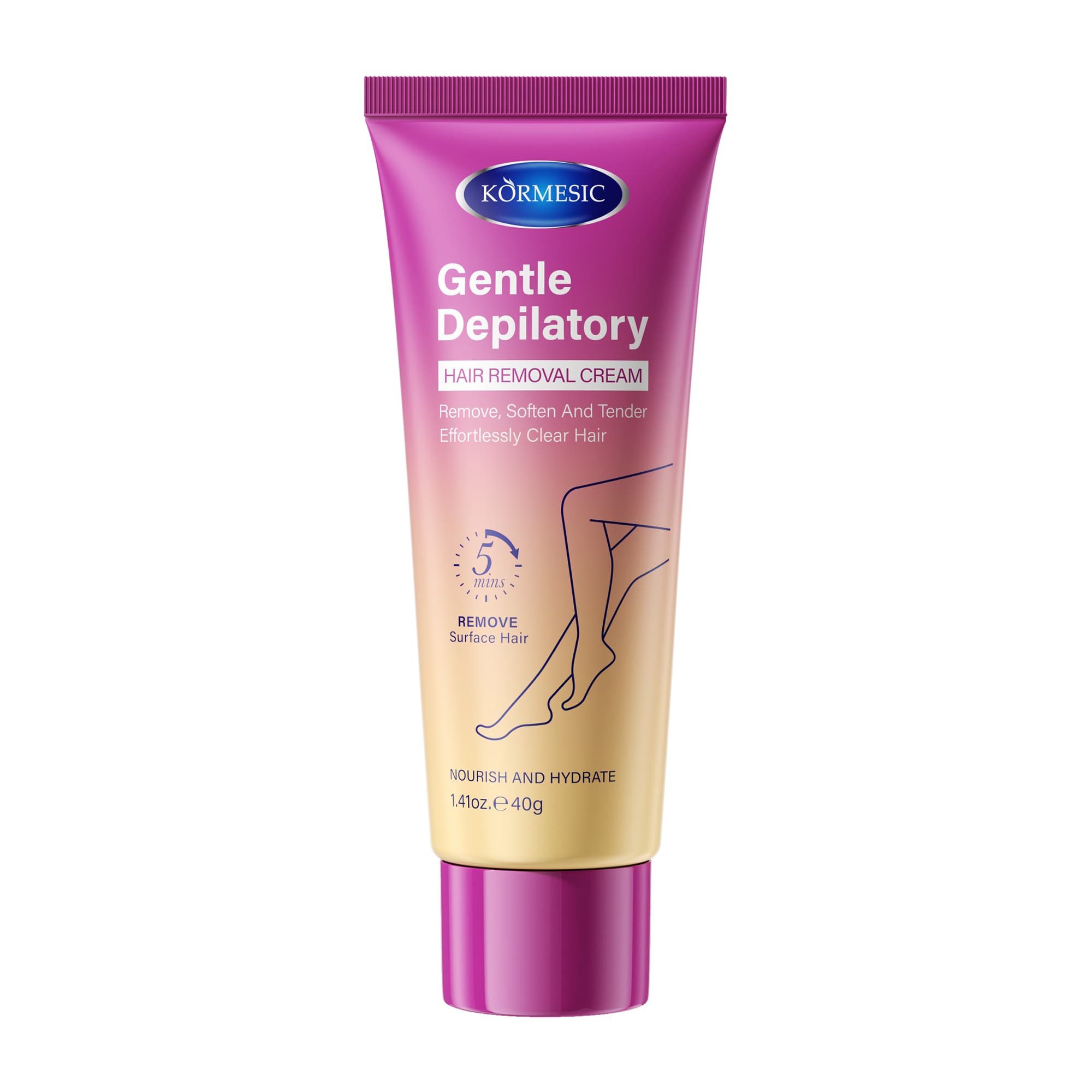 KORMESIC Gentle Care Hair Removal Cream UKGB Quick Return -Foreign Version- 40g