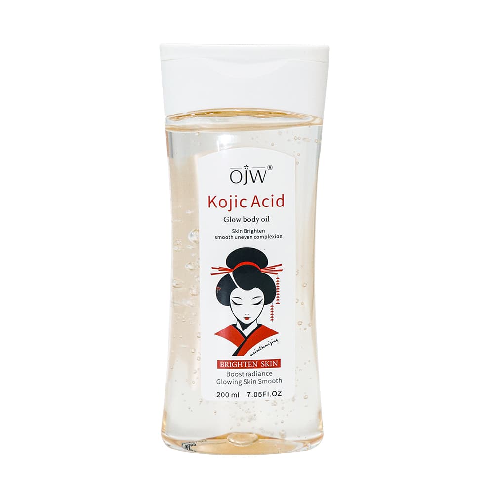 OJW Kojic Acid Glow Body Oil, Kojic Acid Whitening Body Massage Oil - 9602