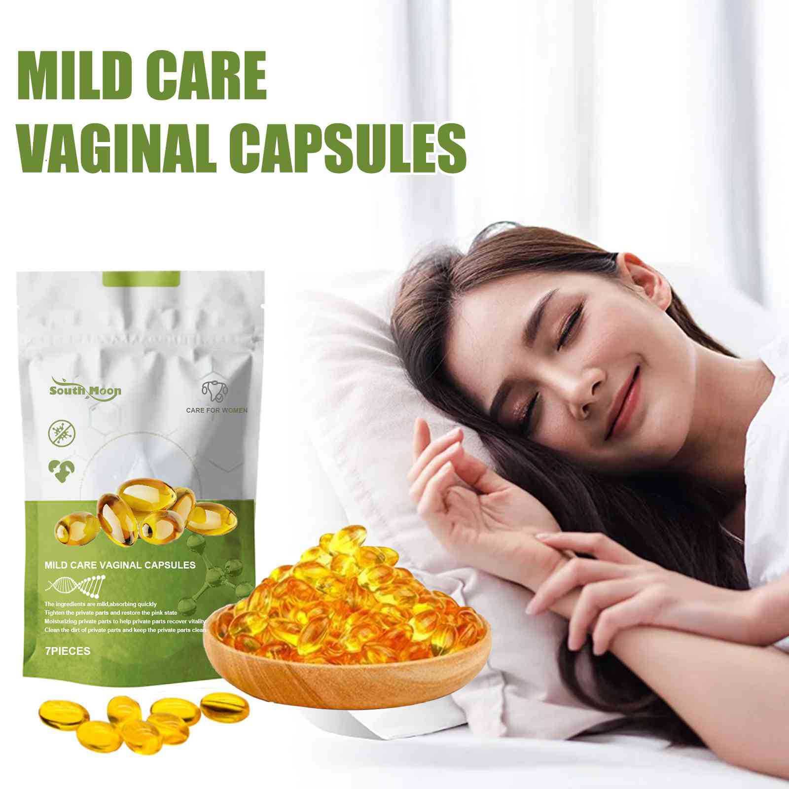 South Moon Women's Care Capsules - Gentle Body Cleansing And Odor Removal Capsules