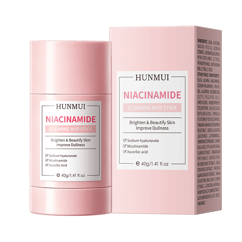 HUNMUI Niacinamide Cleaning Mud Stick 40g