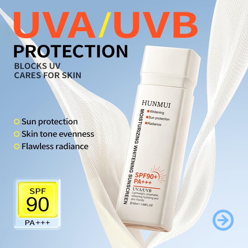 HUNMUI Moisturizing Double Protection Sunscreen 50ml