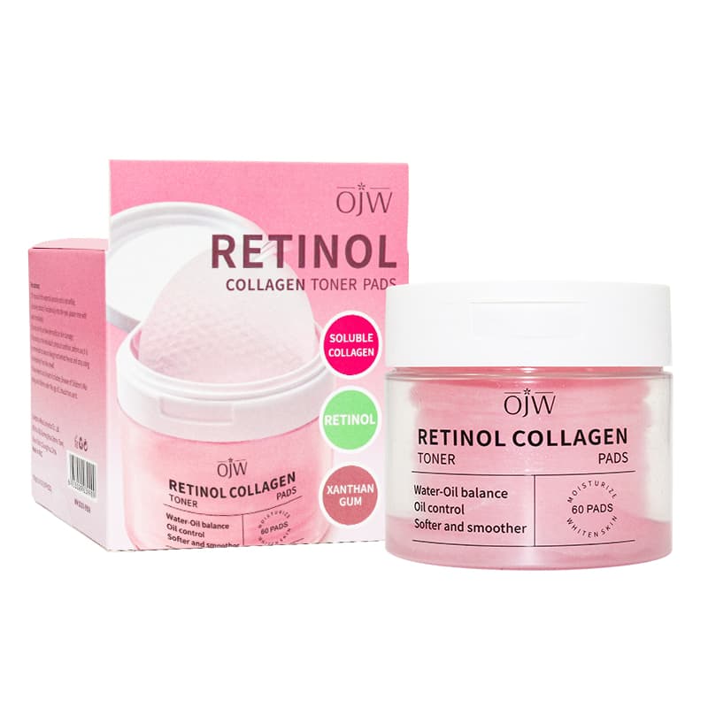 OJW Retinol Collagen Toner Pads Retinol Collagen Toner Cotton - 9909