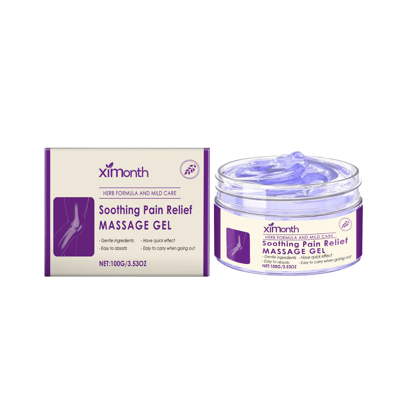 Soothing Massage Gel 1 0 0g-box