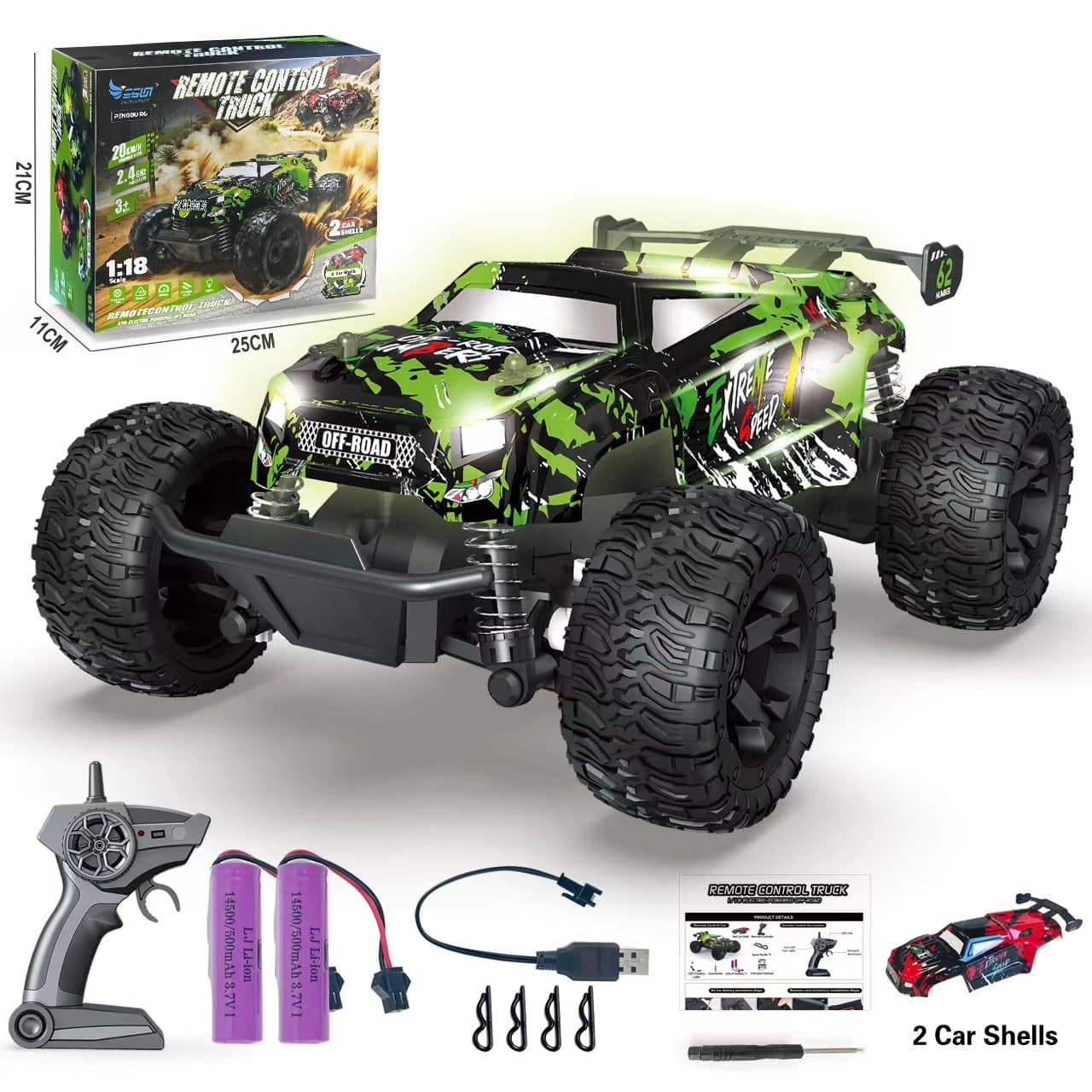 Two-color Off-road Remote Control Vehicle,only Can Be Used On TK