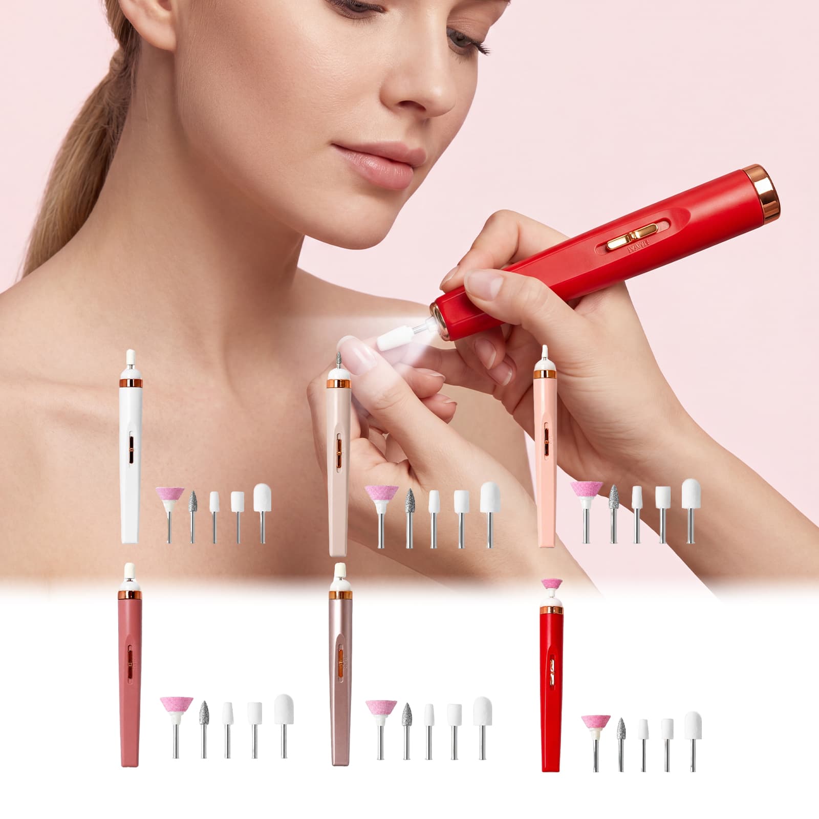 Electric Nail Drill In White Box