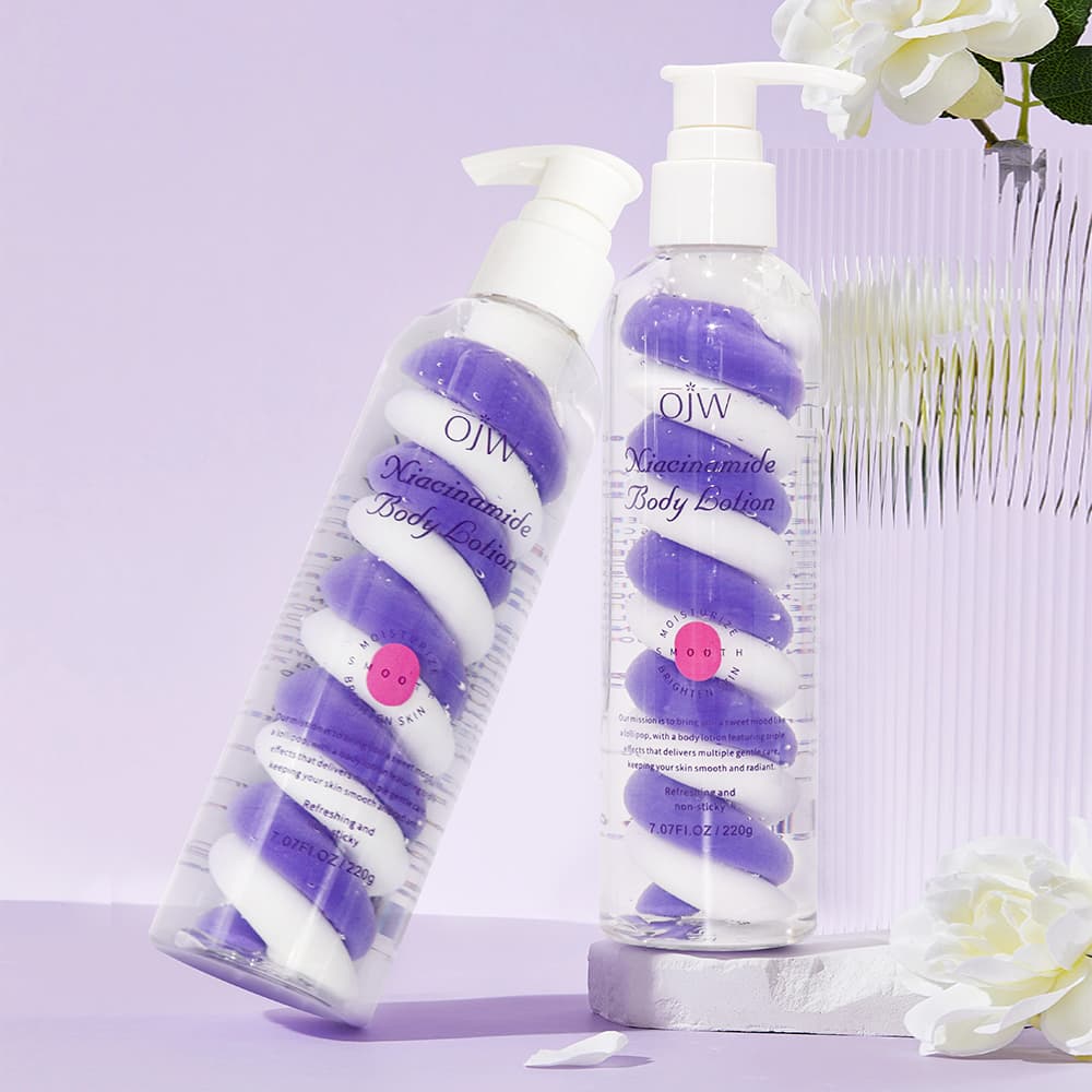 OJW Niacinamide Body Lotion X  Nicotinamide Body Lotion  Purple - 9732