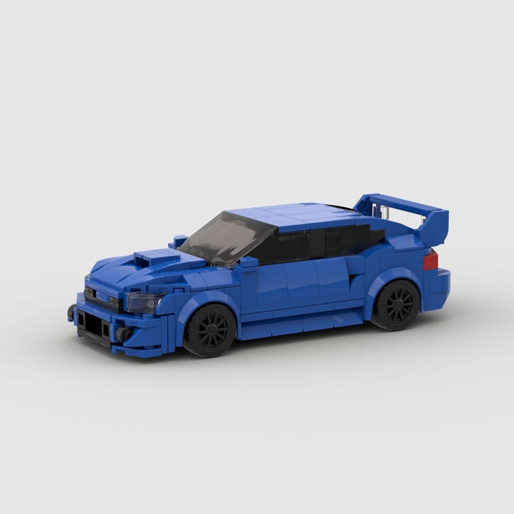 303PCS Sports Car Toy Building Set For Kids And Adults , Blue Racing Vehicle Model, DIY Educational Construction Toy