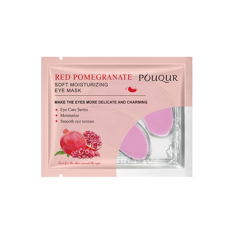 POUQUR Red Pomegranate Moisturizing Eye Mask 1 Piece 10 Sheets