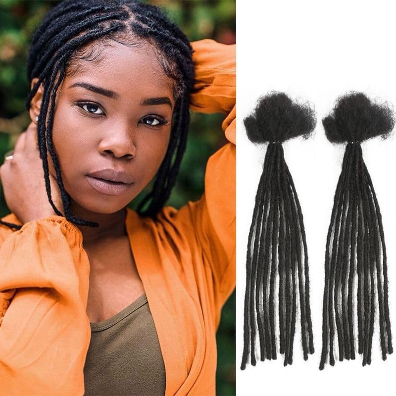 Human Hair Dreadlocks Hand-twisted African Dreadlocks