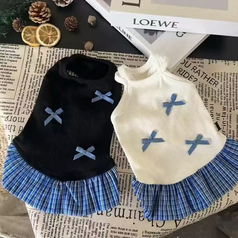 Preppy-style Vest Dress Cute Outfits For Cats And Dogs