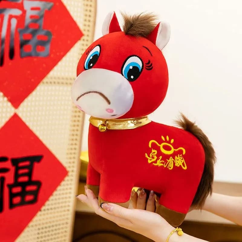 Crying On The Horse Laughing Off The Horse A Creative Figurine