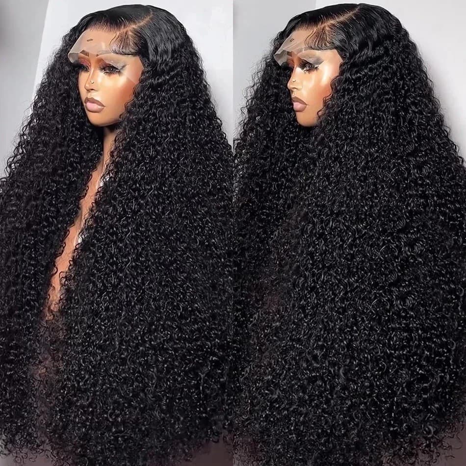 Womens Medium-length African Small Curls