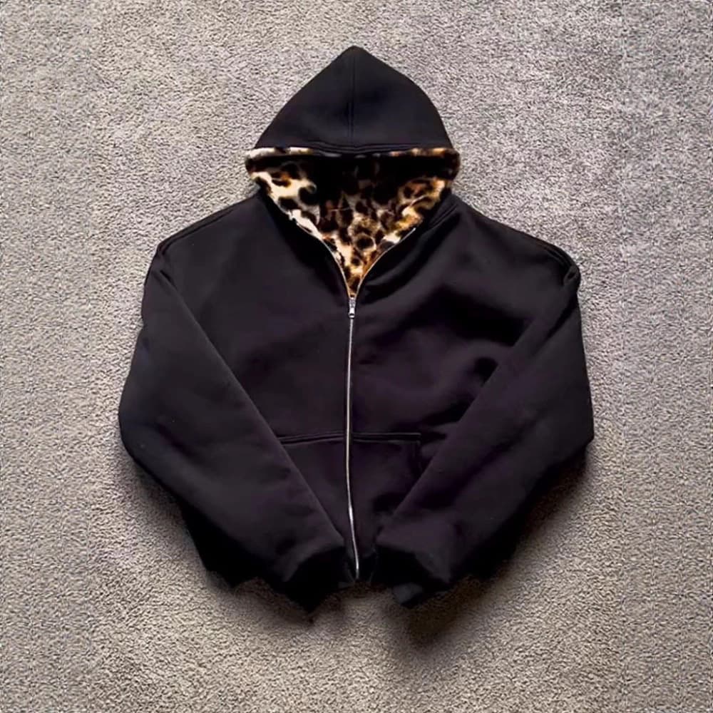 New Fallwinter Hooded Sweatshirt European And American Style