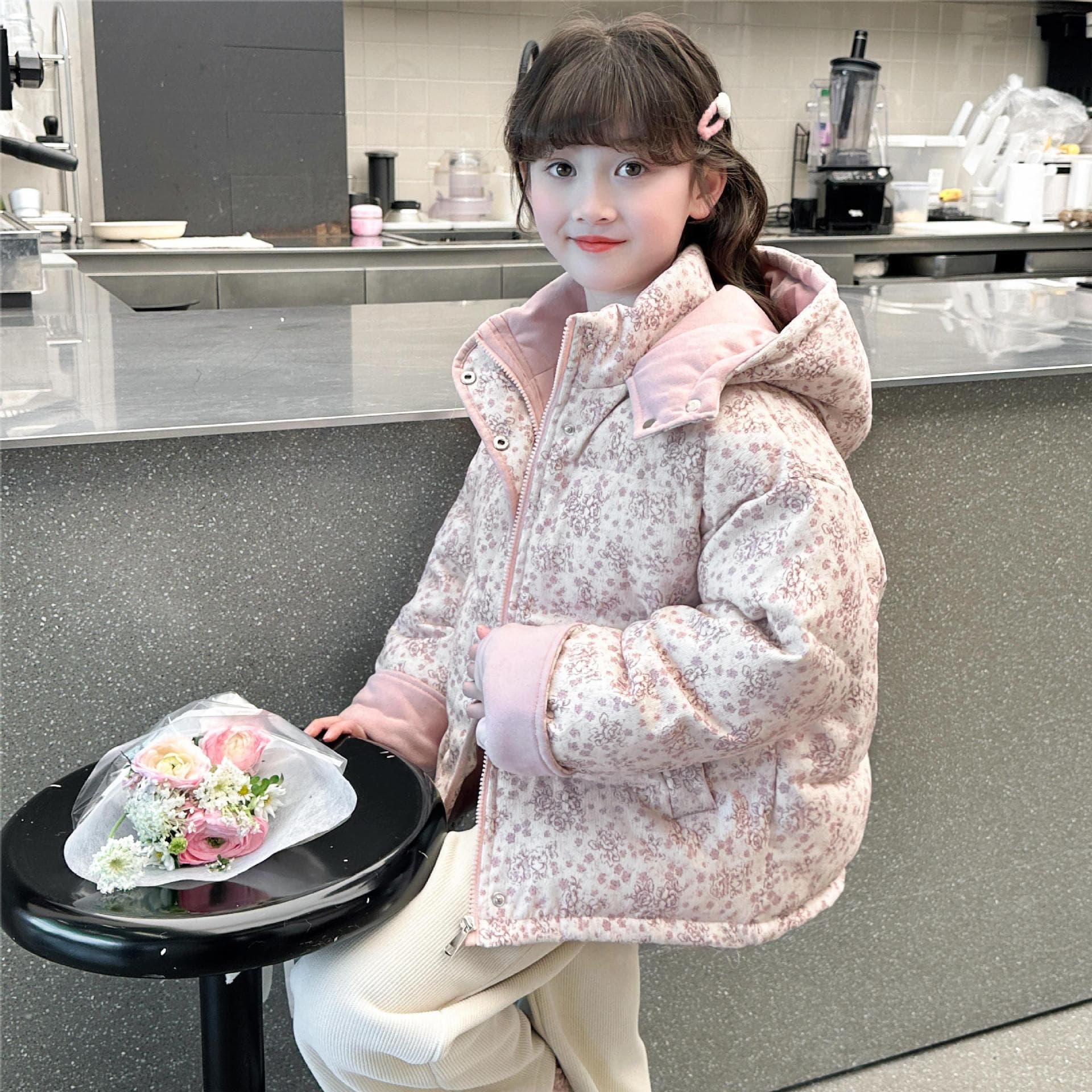 Thick Cotton Coats For Older Children And Toddlers In Winter