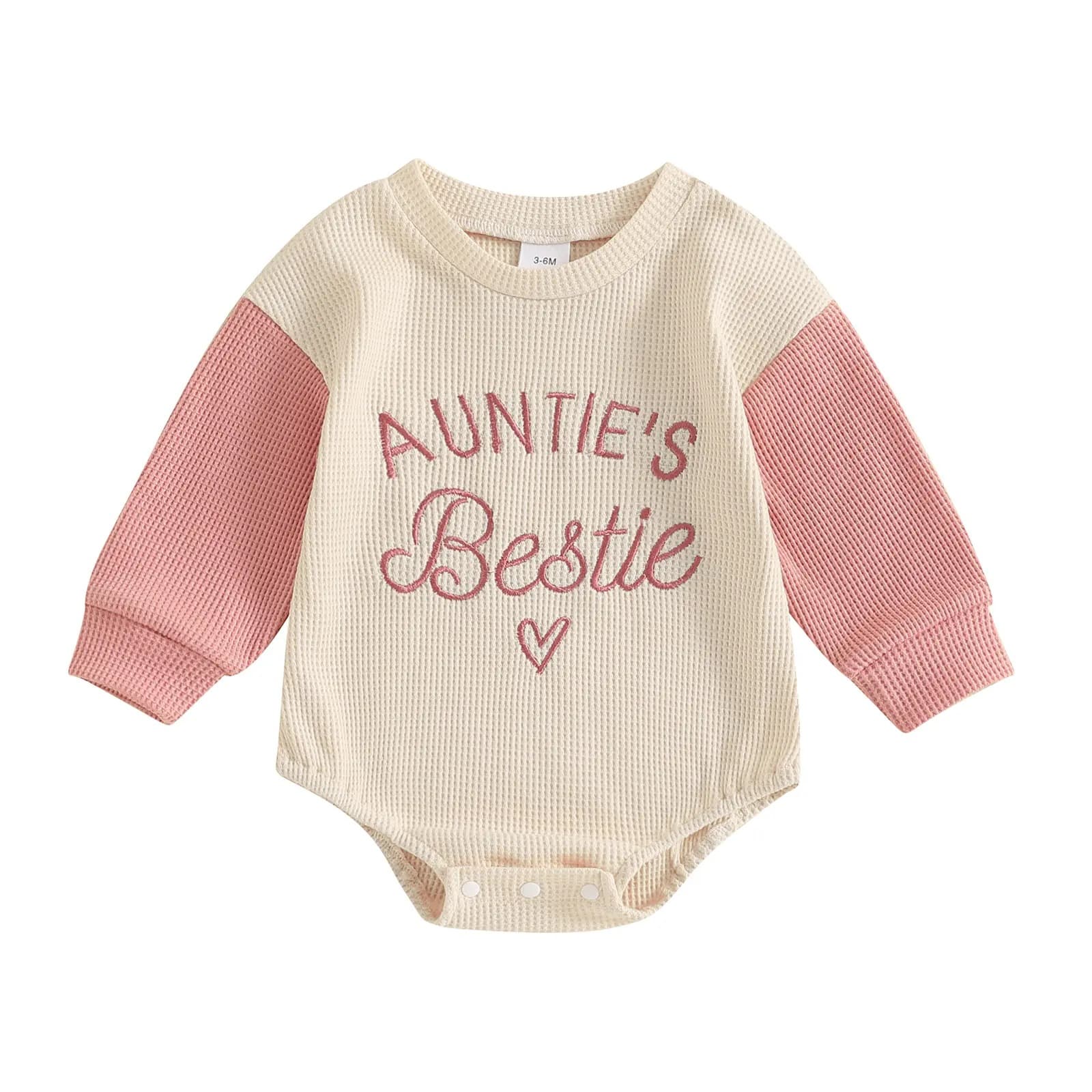 Springautumn Solid-color One-piece Baby Romper With A Triangle Cut