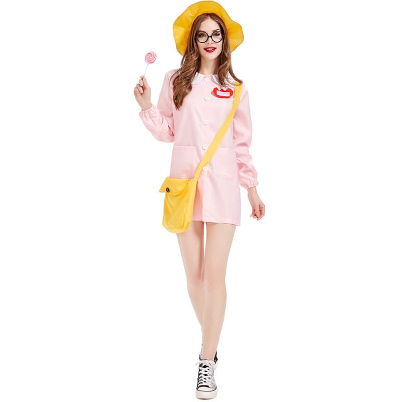 Nursery Teacher Halloween Cosplay Costume