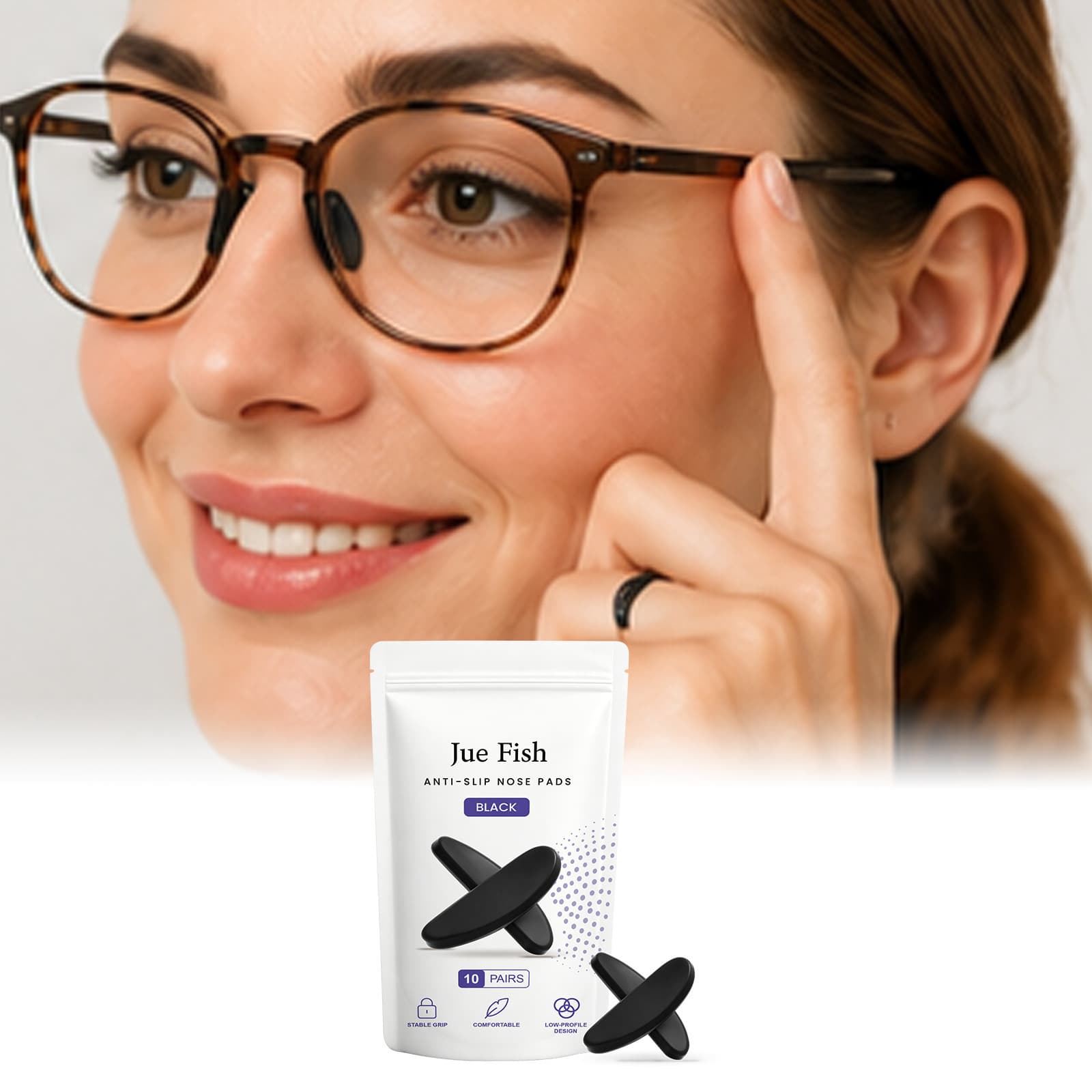 Silicone Non-slip Nose Pads