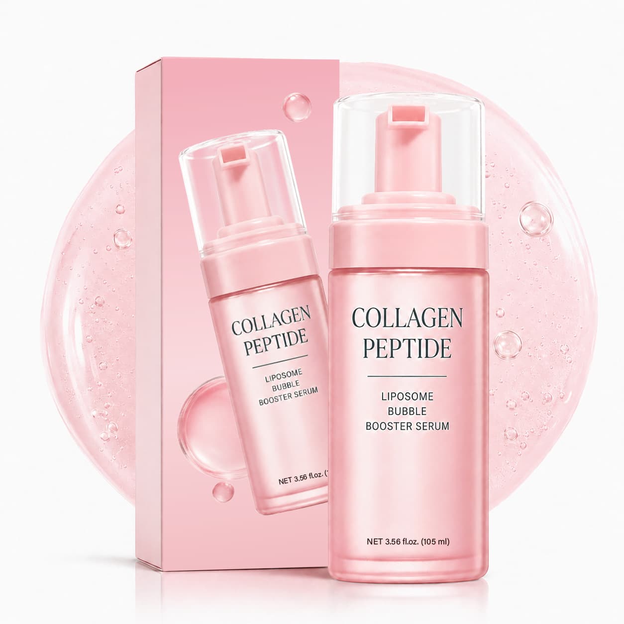 Collagen Peptide Liposomal Bubbly Revitalizing Serum