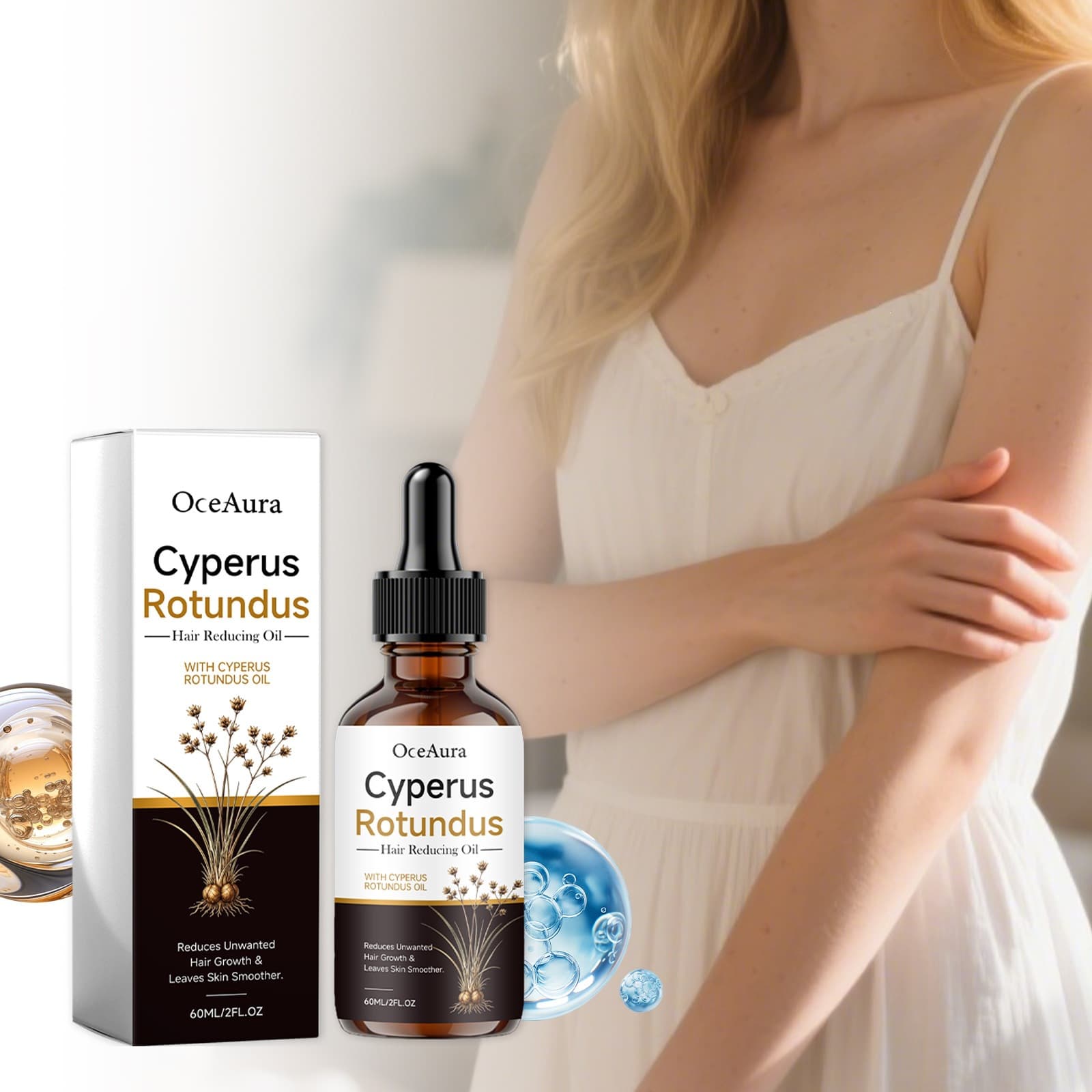 Costus Root Hair-Inhibiting Oil