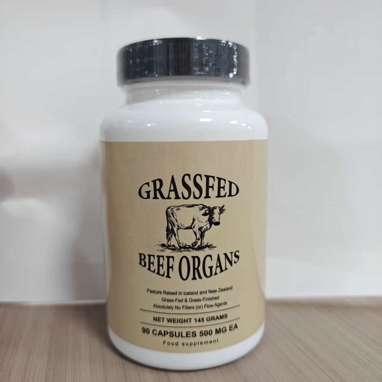BEEF LIVER Capsules 90 Count