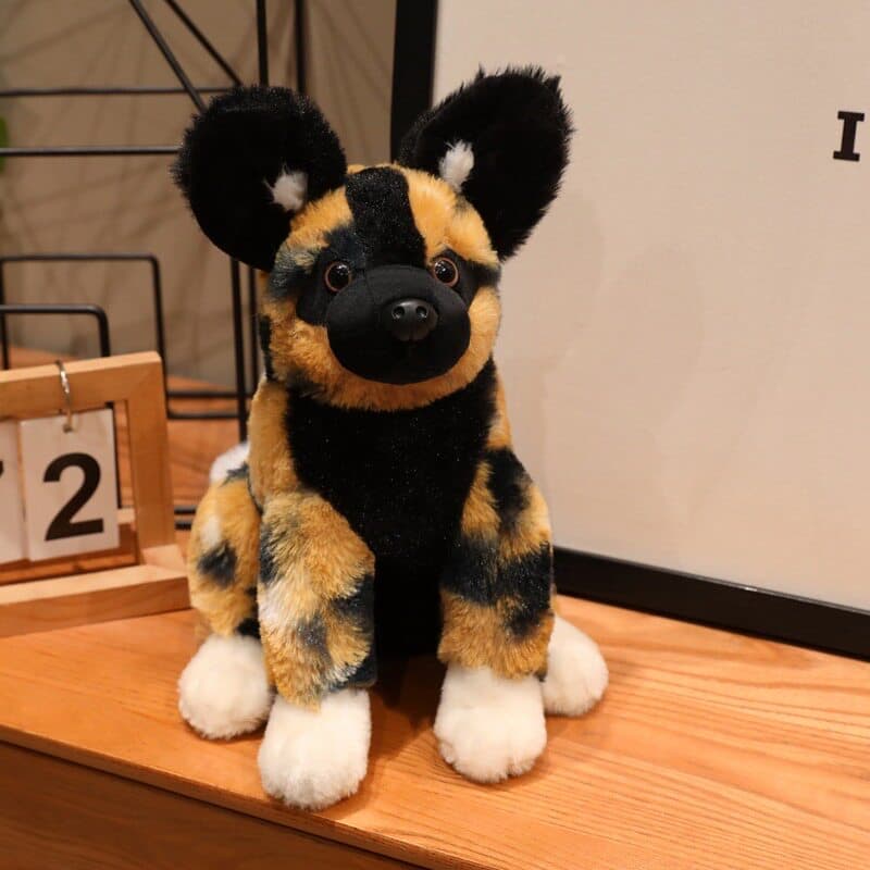 Realistic African Spotted Hyena Plush Toy