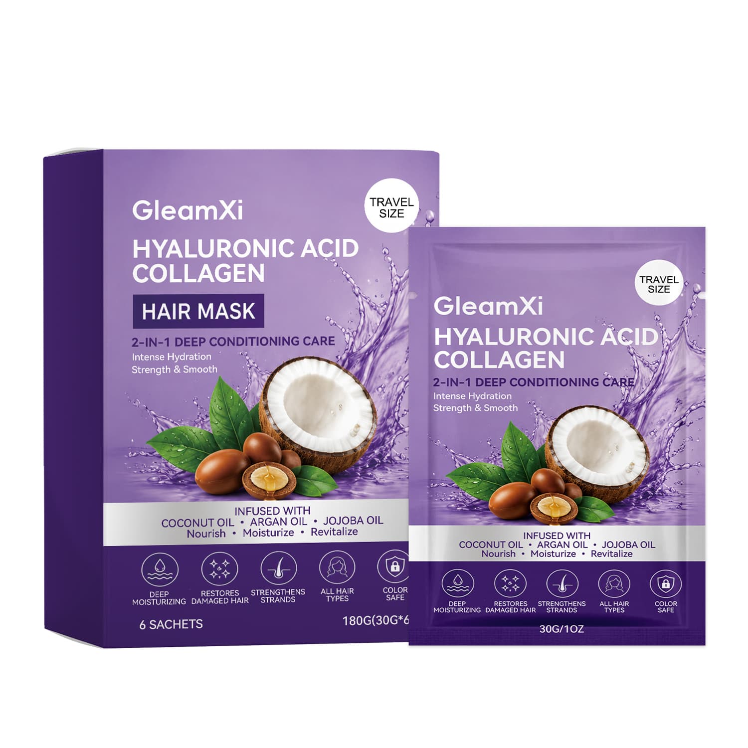 Hyaluronic Acid Collagen Hair Care Film
