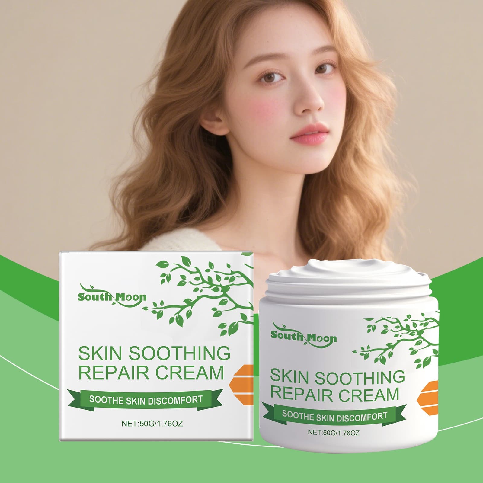 Skin Soothing Cream Deep Hydration And Moisturization With A Gentle Formula
