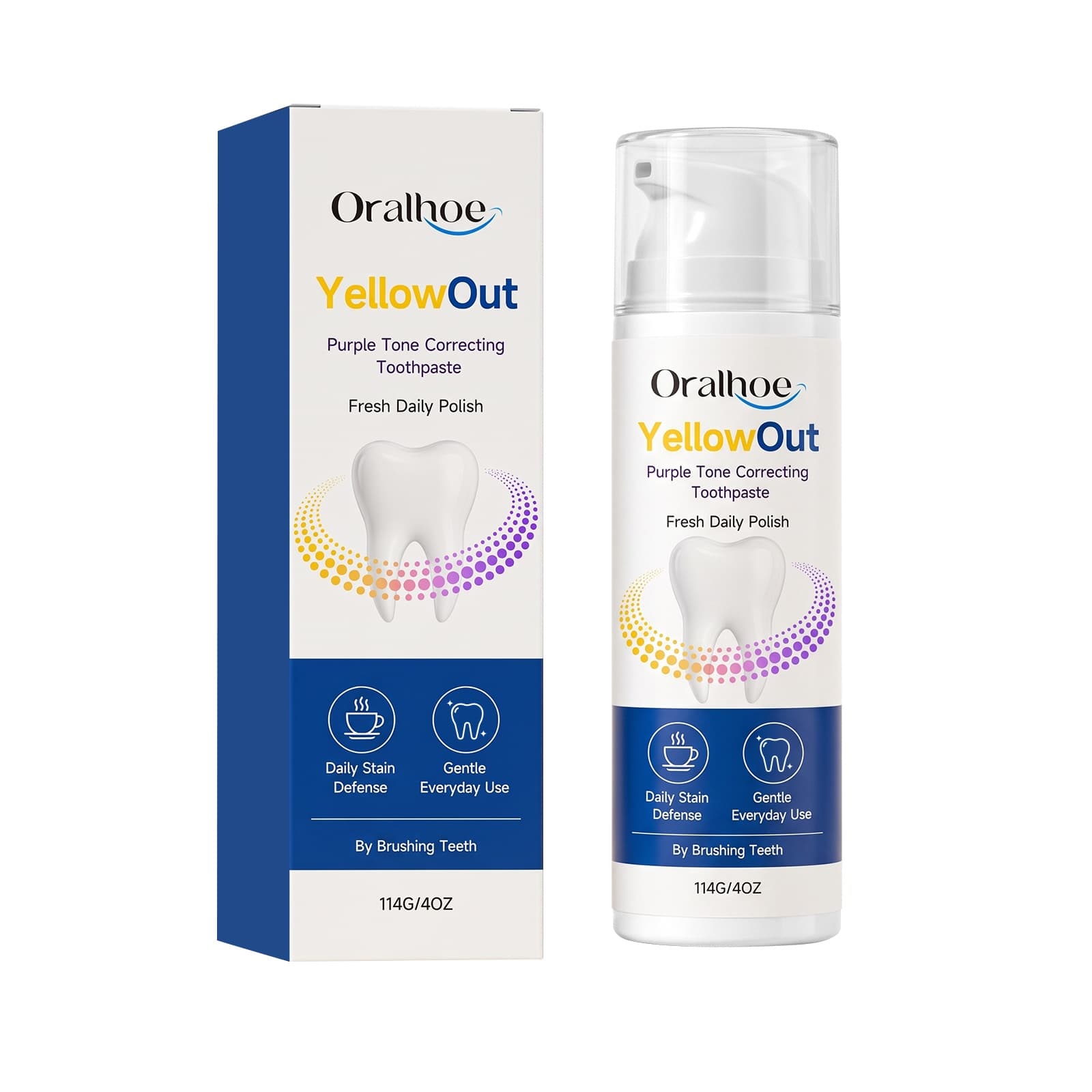 Purple Tone Correcting Toothpaste