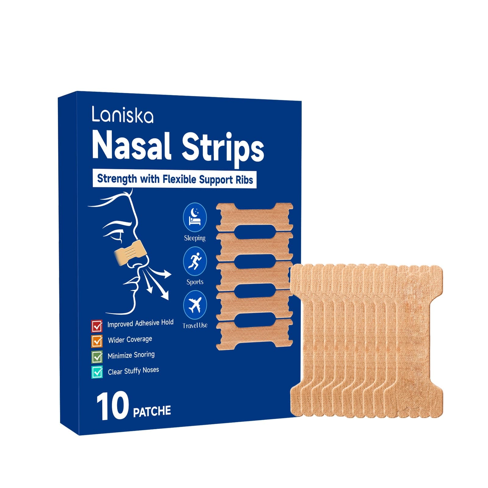Ventilating And Snoring-stopping Nasal Plaster