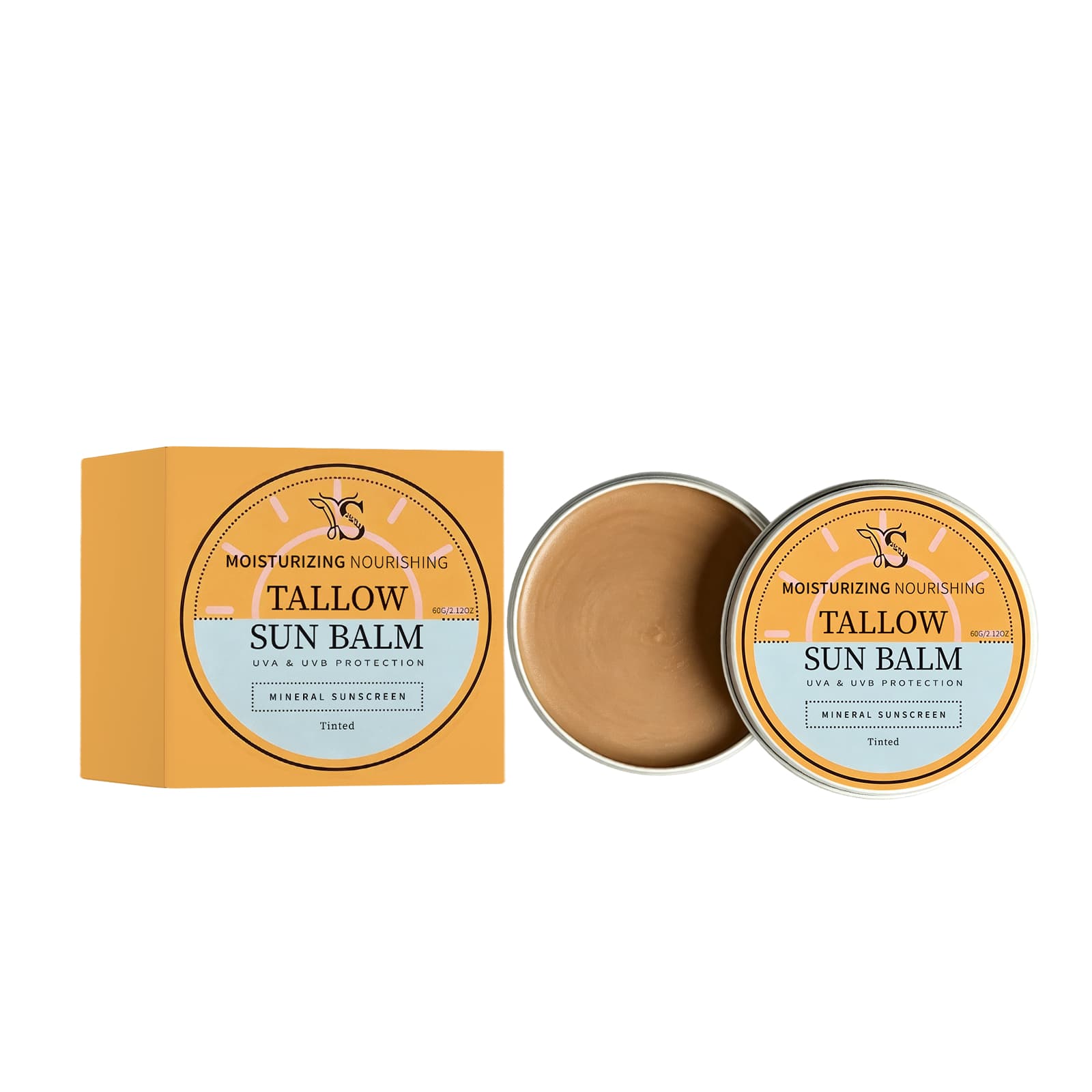 Moisturizing Tallow Sunscreen Cream