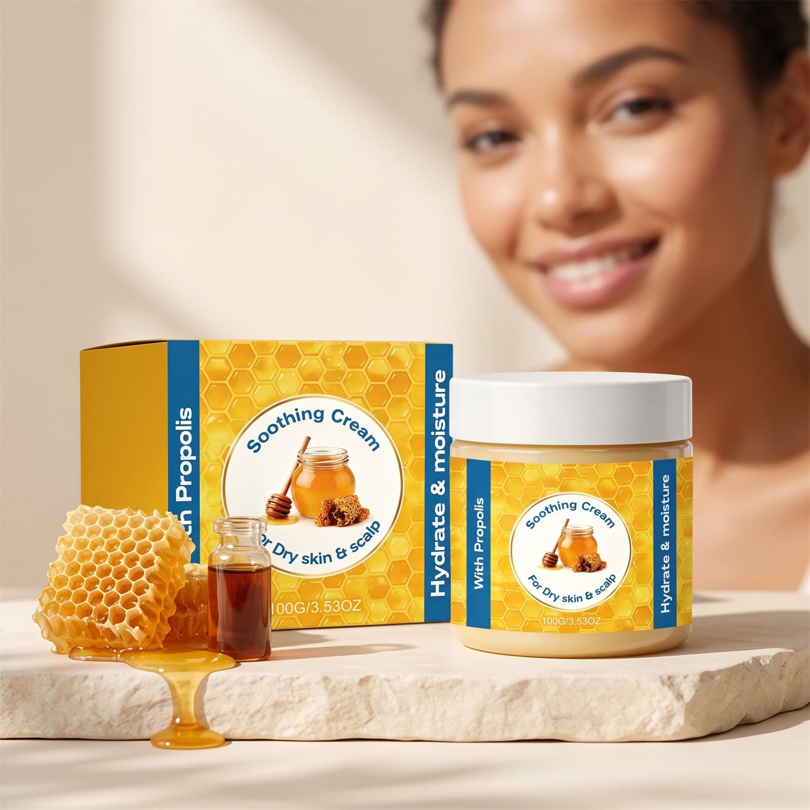 Moisturizing And Moisturizing Care Cream
