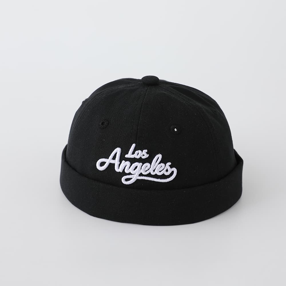 New Children's Single-color Multi-letter Three-dimensional Embroidered Adjustable Minimalist Hip-hop Style Brimless Hat Suitable For Street, Travel And Party Events
